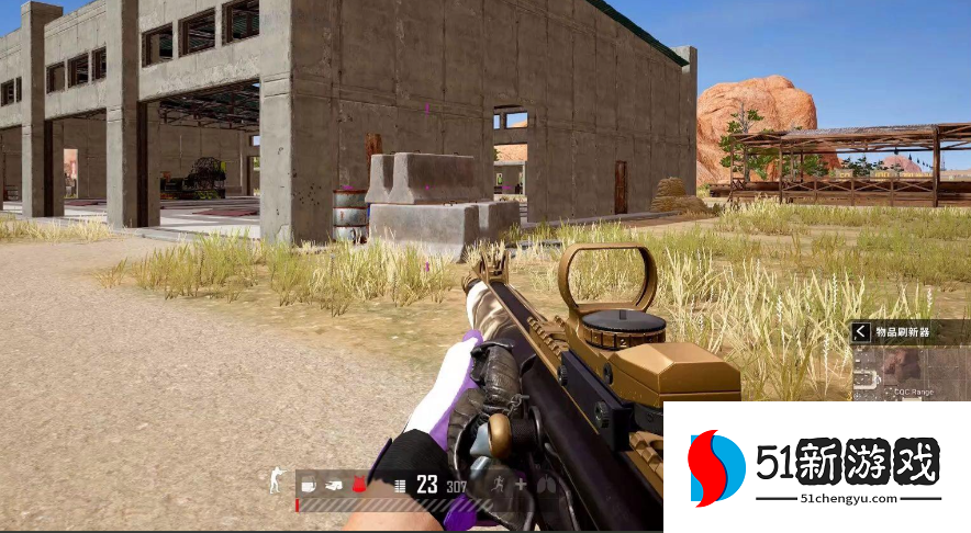 绝地求生训练场怎么练开镜