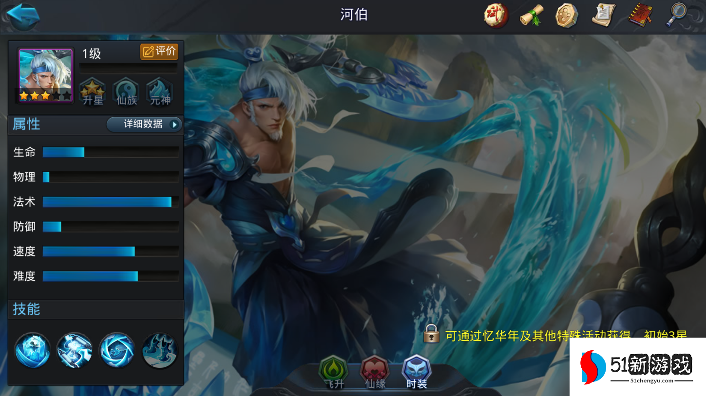 乱斗西游2河伯穿什么