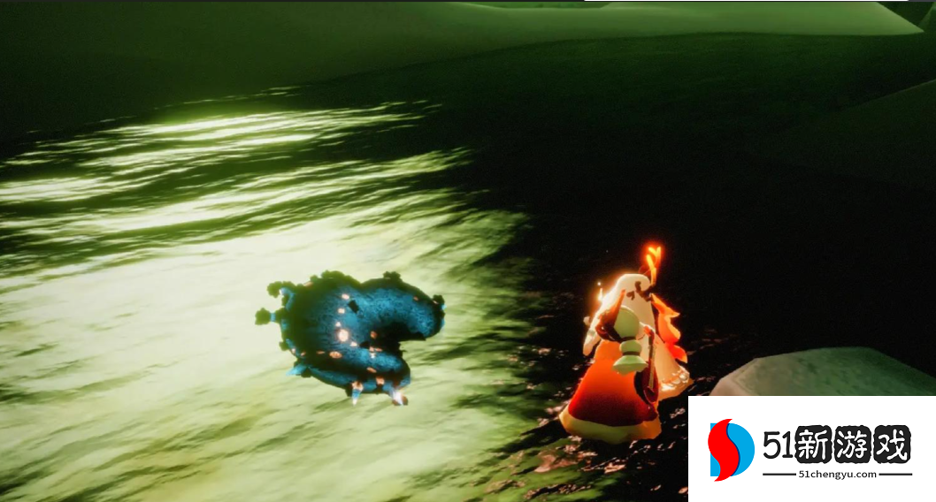 光遇怎么把船放黑水里