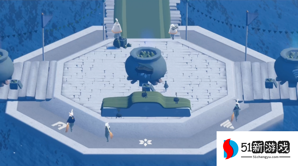 光遇圣岛怎么进到海里