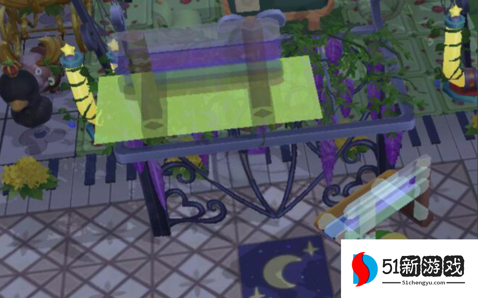 摩尔庄园怎么在桌子上放家具 摩尔庄园怎么在桌子上放家具