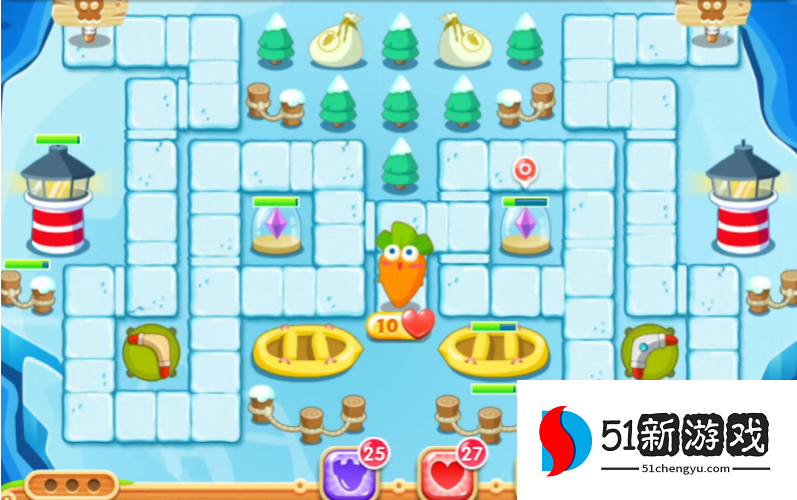 保卫萝卜2怎么通关第104关