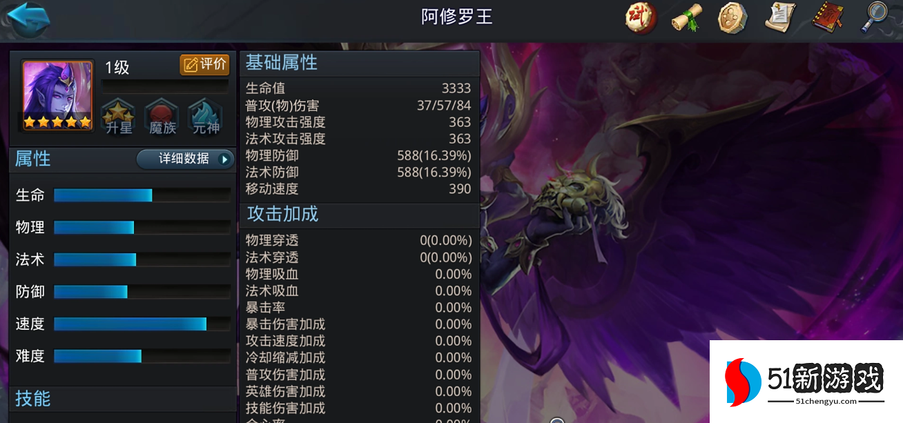 乱斗西游中阿修罗如何