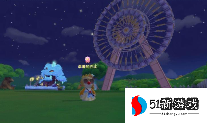 摩尔庄园摩天轮怎么使用