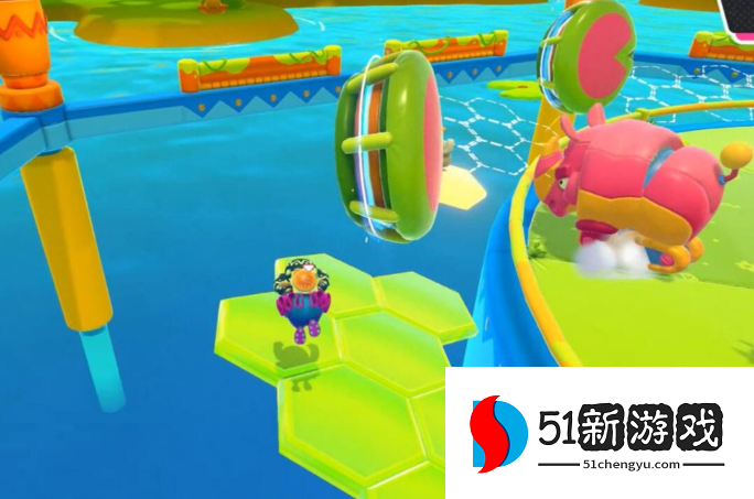 糖豆人犀牛冲撞怎么得分