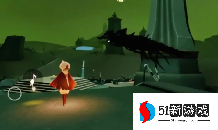 光遇里面如何打败墓土里面的龙