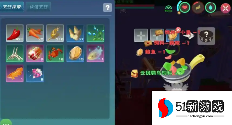 创造与魔法云斑鹦鸟饲料怎么做