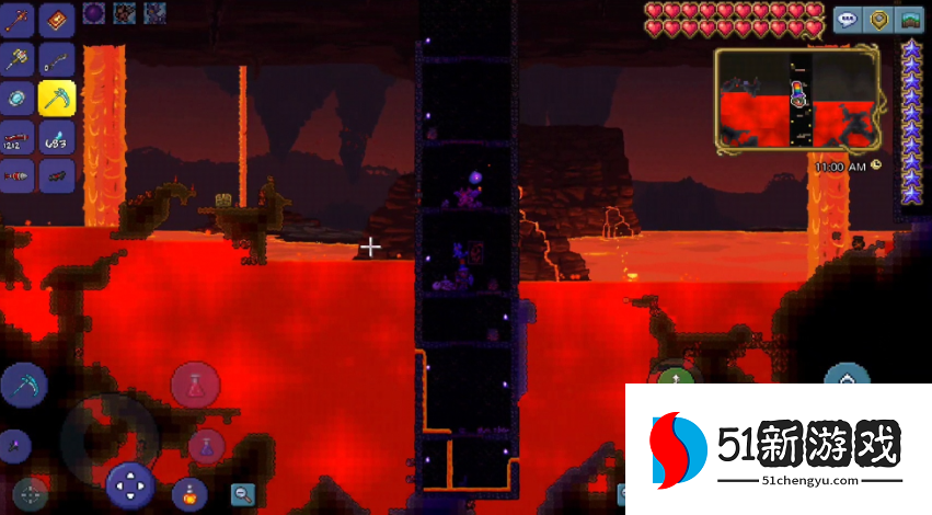 泰拉瑞亚熔炉在哪做