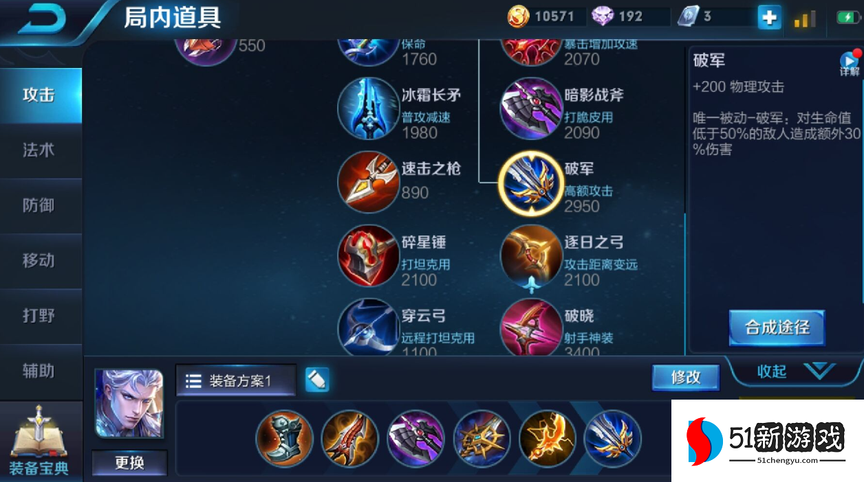 王者荣耀凯有哪些最强出装