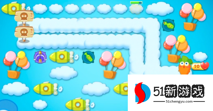 保卫萝卜2第五十七关怎么过