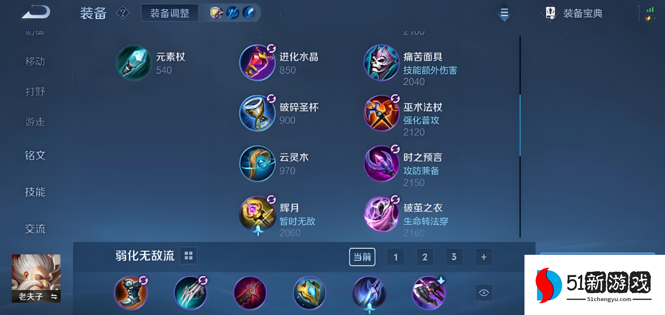 王者荣耀老夫子出装玩法是什么