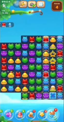 开心消消乐第942关怎么过 开心消消乐第942关怎么过