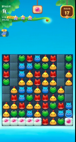 开心消消乐160怎么过