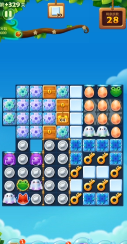 开心消消乐329隐藏关怎么过