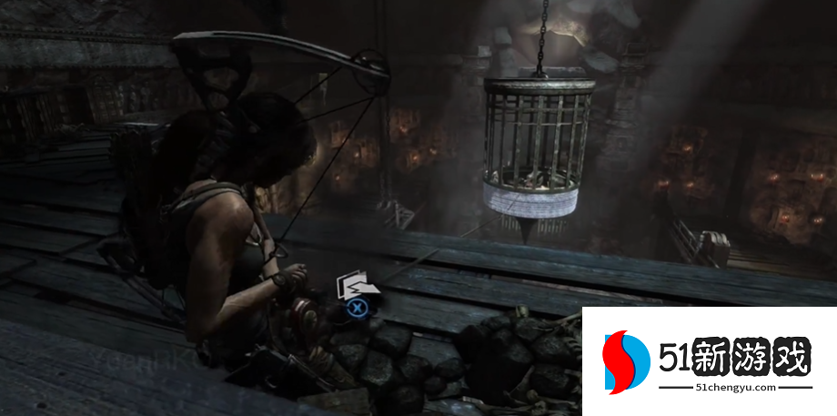 古墓丽影9笼子怎么推开