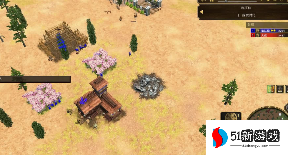 帝国时代2如何防守封建快攻