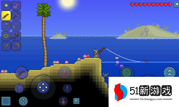 泰拉瑞亚前期去哪里钓鱼好