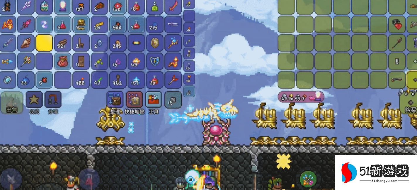 泰拉瑞亚怎么快速刷鲨鱼