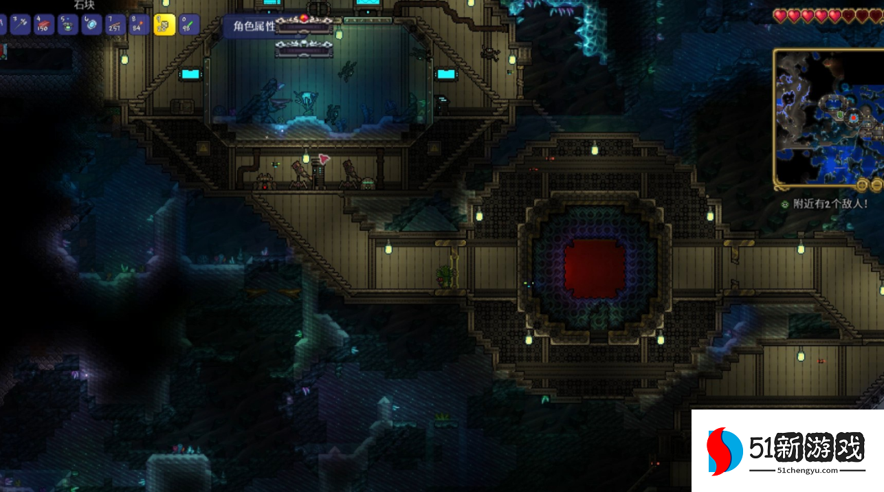 泰拉瑞亚沉沦之海在哪 泰拉瑞亚沉沦之海在哪