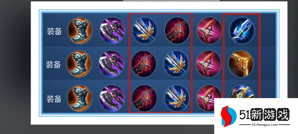 王者荣耀守约反攻出装什么顺序