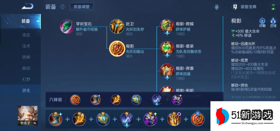 王者荣耀赛季老夫子出装是什么