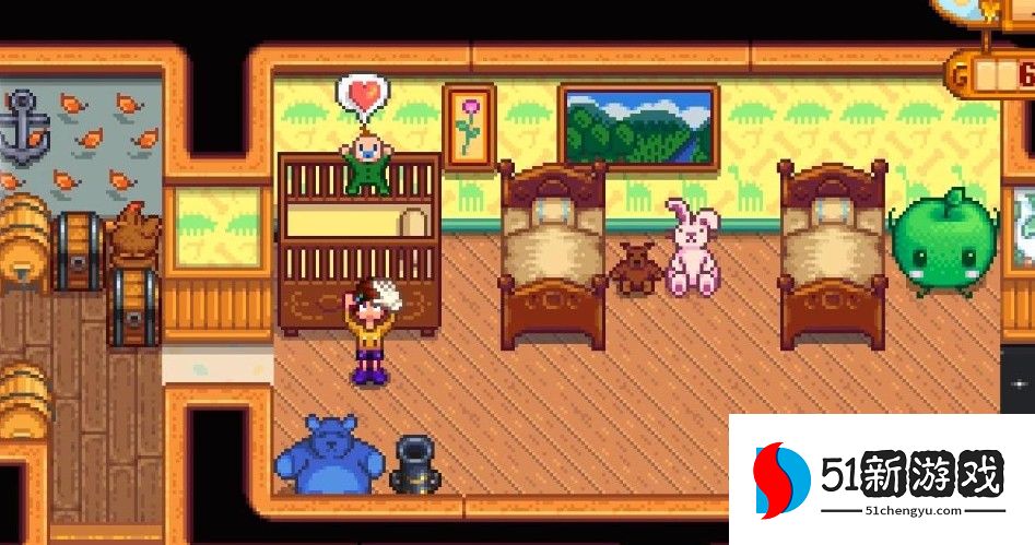 星露谷物语孩子怎么长大