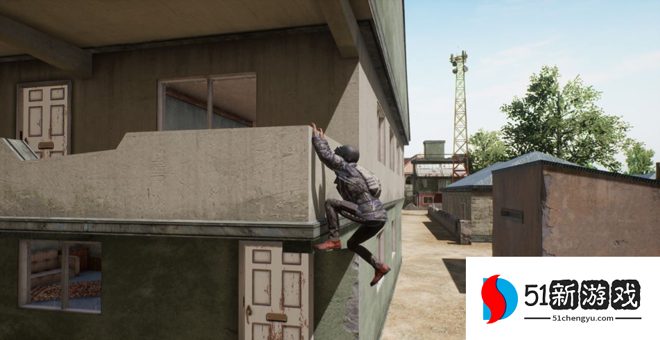 绝地求生怎么翻阳台