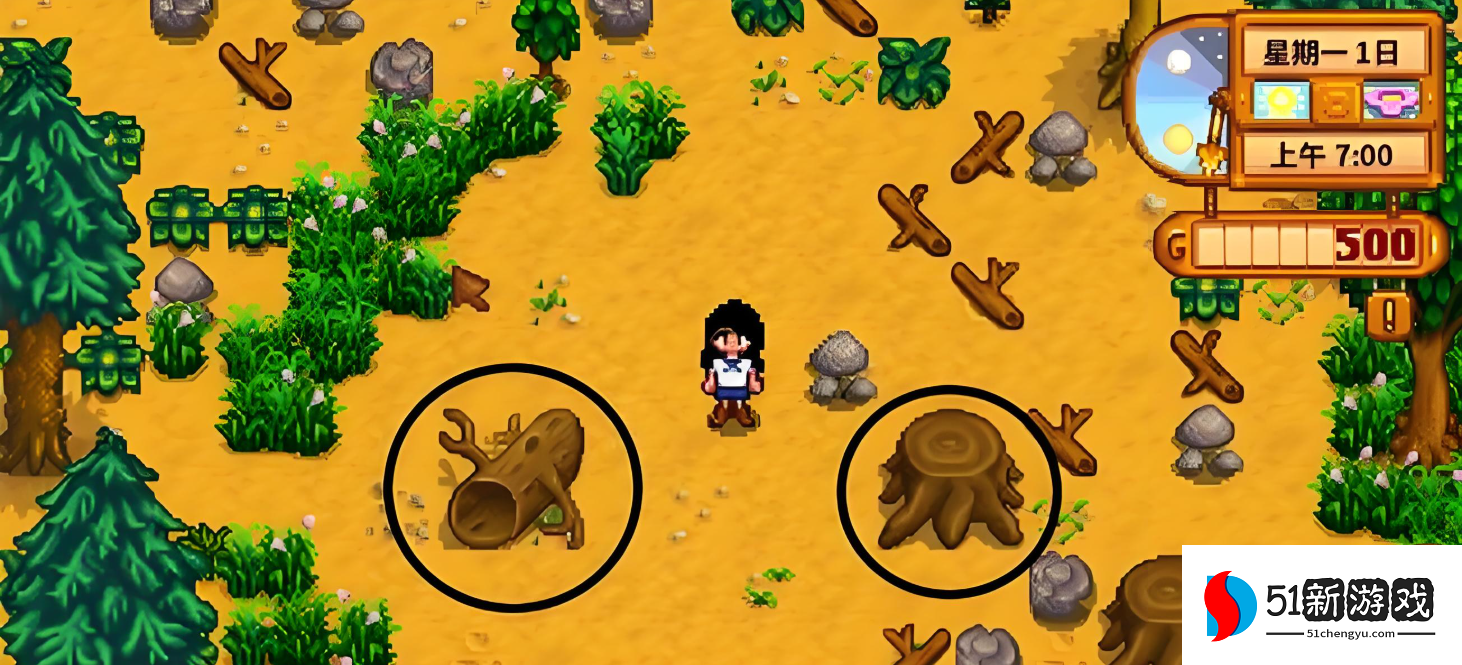 星露谷物语矿洞硬木哪里多