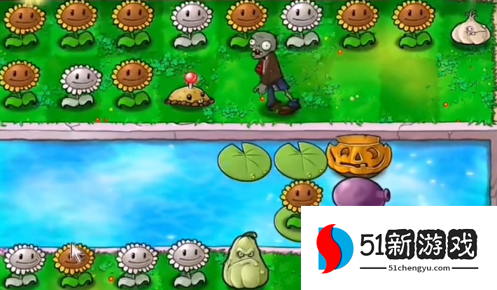 植物大战僵尸泳池关卡怎么打