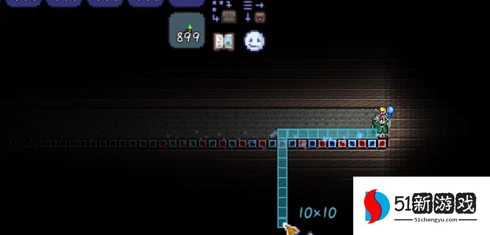 泰拉瑞亚快速火把怎么调