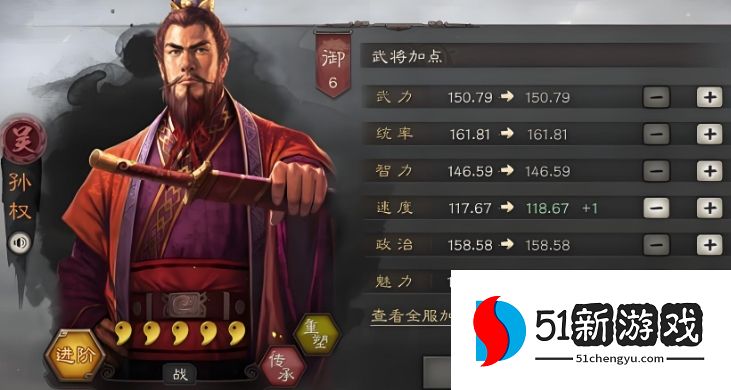 三国志战略版人物属性有什么用