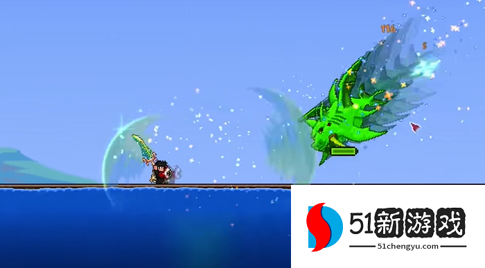 泰拉瑞亚猪鲨公爵怎么打