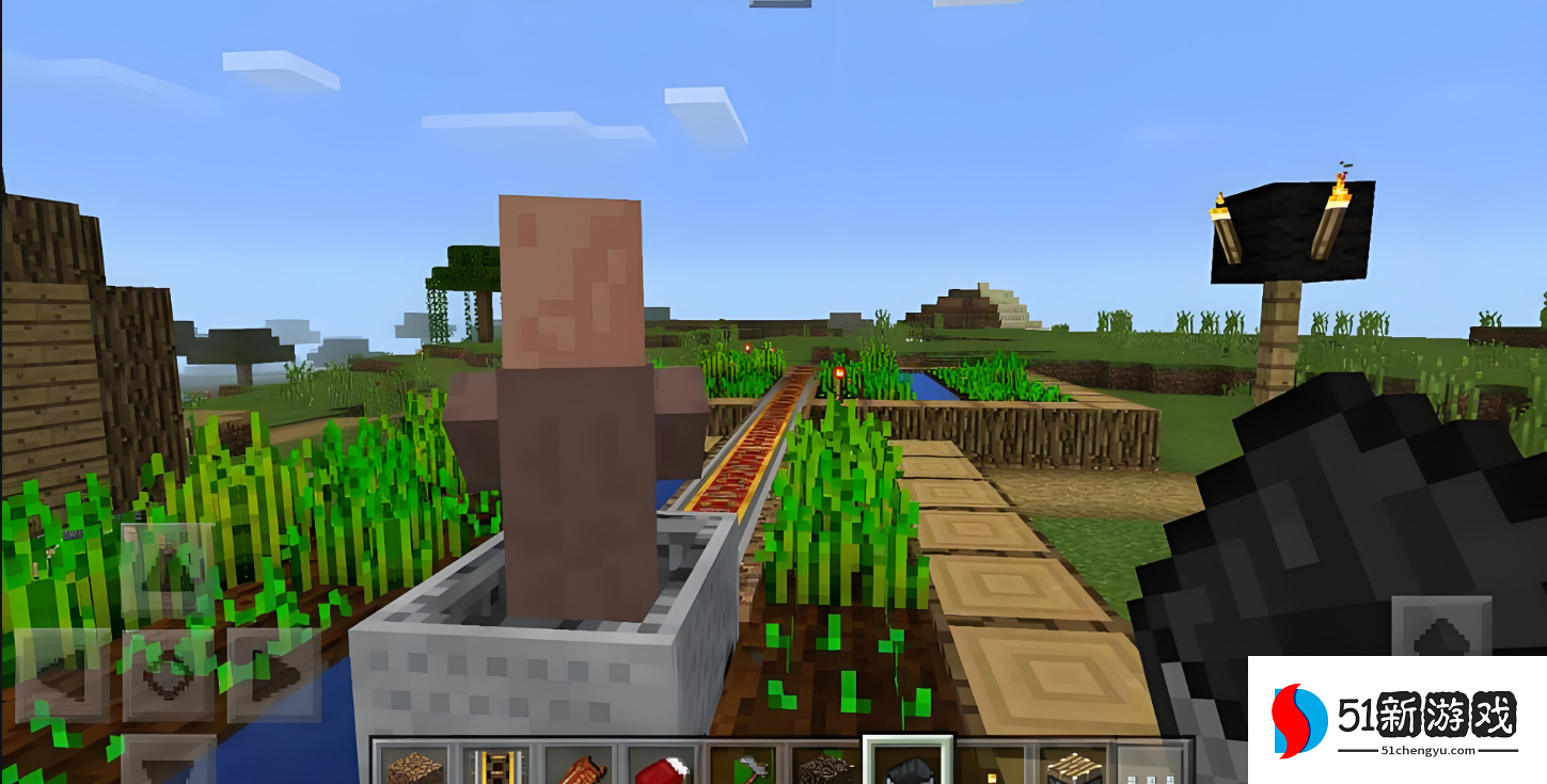 我的世界怎么把村民搞到自己家