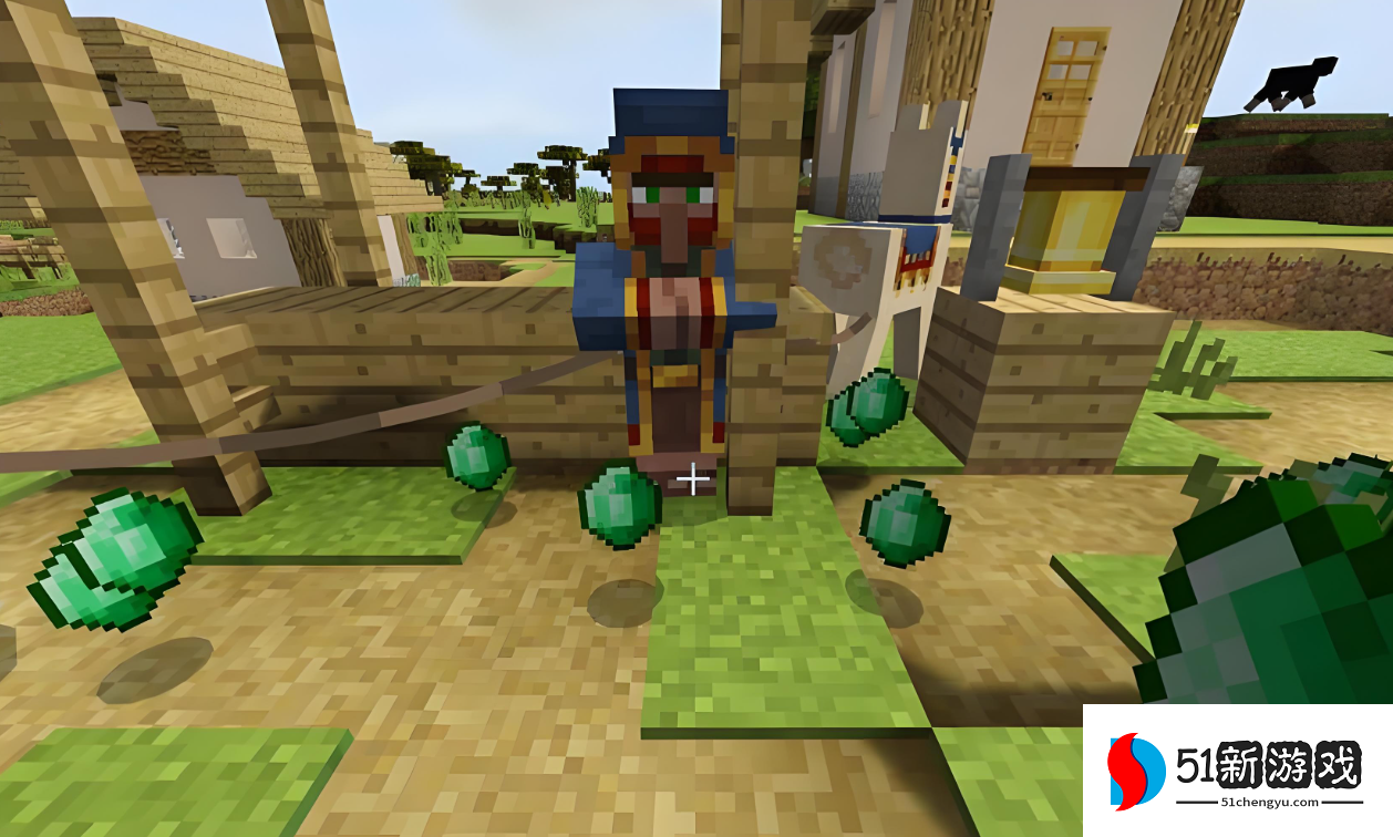 我的世界怎么把村民搞到自己家