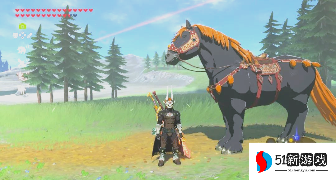 塞尔达传说荒野之息的马怎么放生