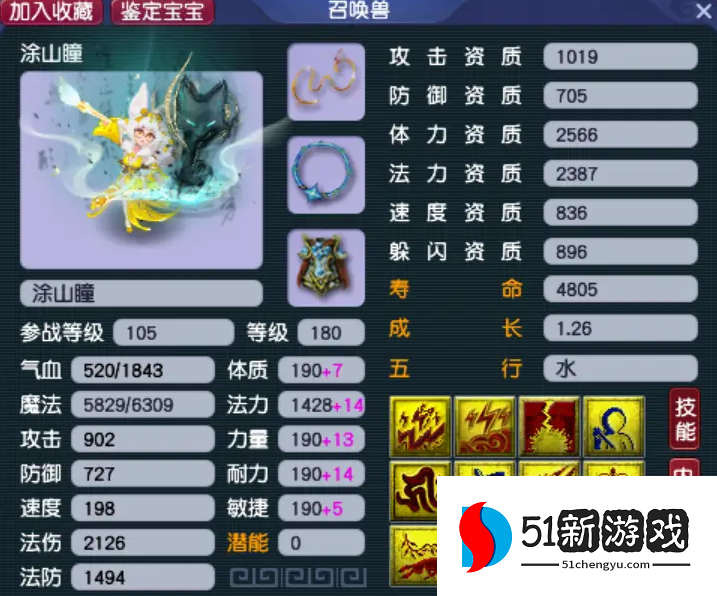 梦幻西游血防宝宝带什么