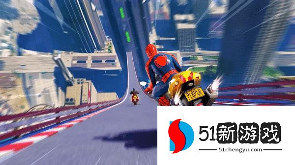 Motorcycle Stunt Ramps: Futuristic Teleport