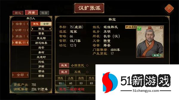 大周列国志派系系统玩法介绍