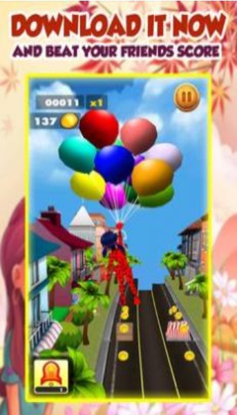 城堡女士丛林奔跑(Castle Ladybug Jungle Run)