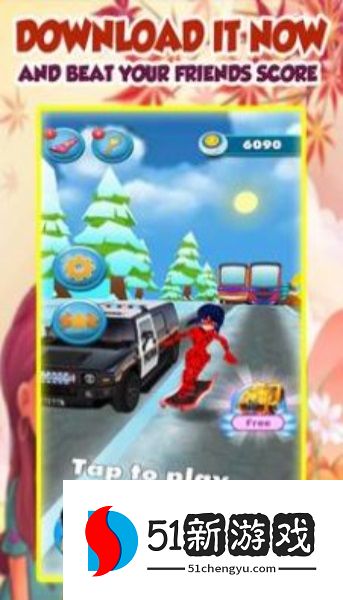 城堡女士丛林奔跑(Castle Ladybug Jungle Run)