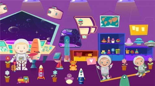 假装玩太空小镇(Pretend Play Space Town)
