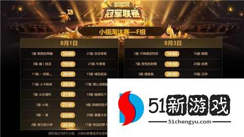 群雄荟集，为冠军而来！《新石器时代》冠军联赛赛事今日开启！