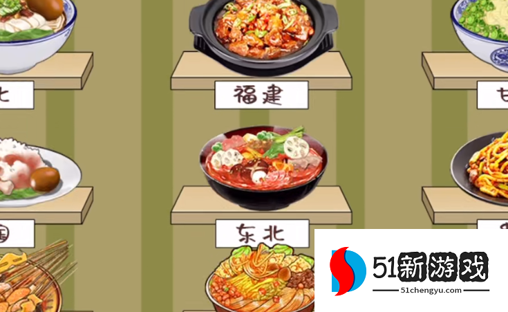 一代沙雕各省省饭过关攻略分享