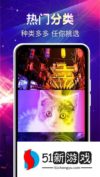 曲面闪光来电秀截图2