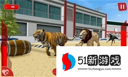 狮子赛跑3D