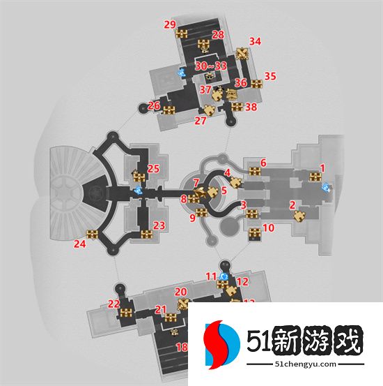 崩坏星穹铁道克劳克影视乐园宝箱位置大全：全收集路线图与开启攻略