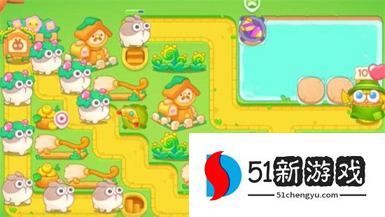 保卫萝卜4头等大事第4关完美通关攻略分享
