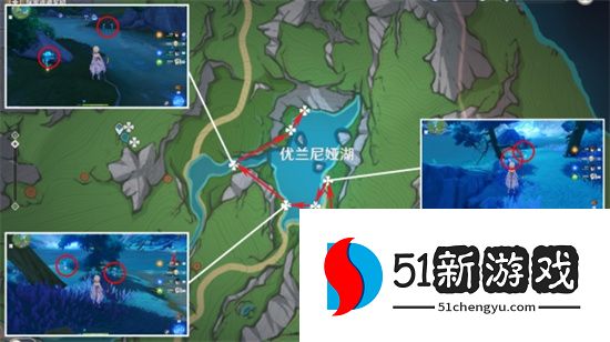 原神湖光铃兰采集路线大全：最新高效位置地图分享